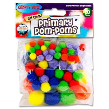 Pom Poms Primary Crafty Bitz