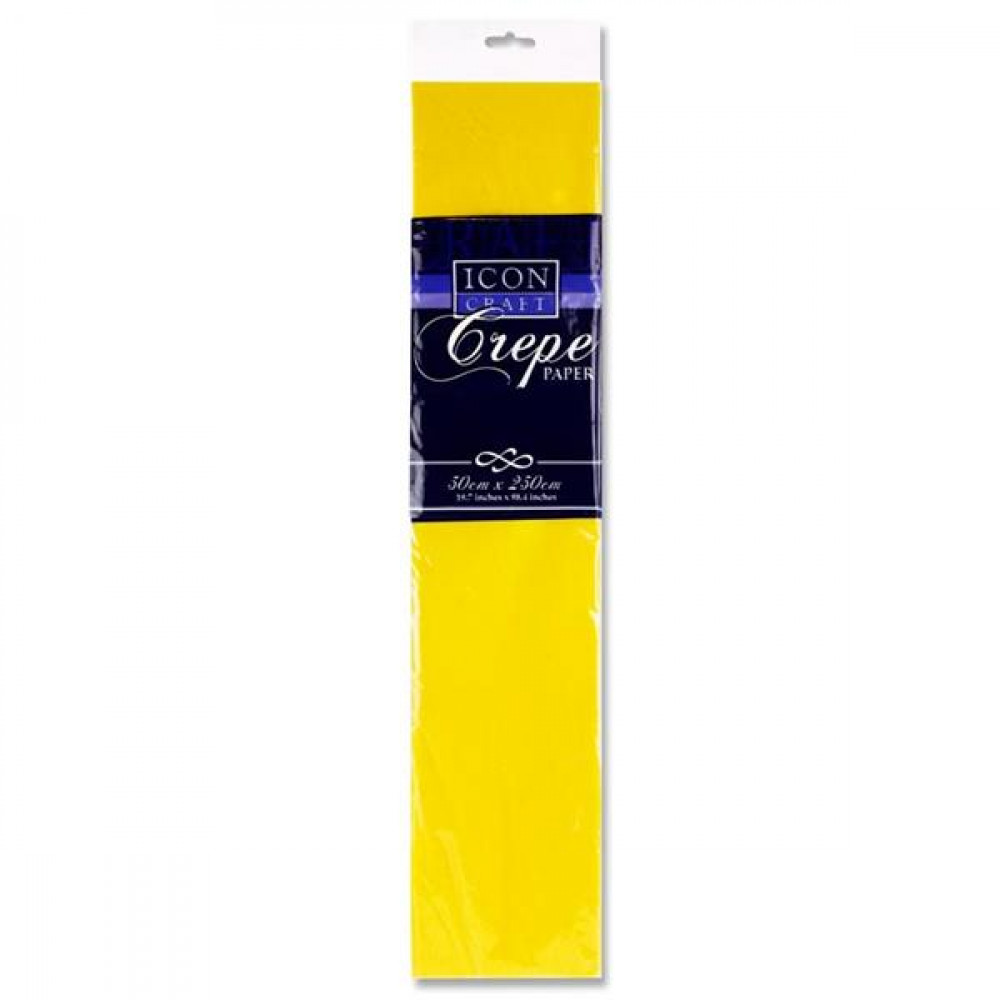 Crepe Paper Daffodil Yellow