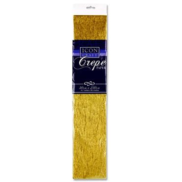 Crepe Paper Gold