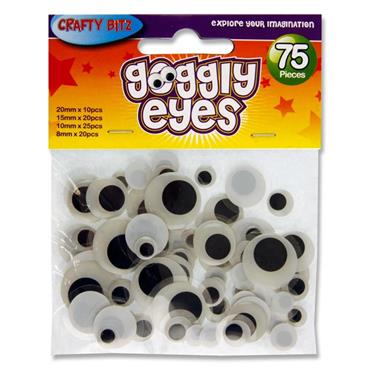 Googly Eyes Pk 75