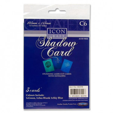 Icon Craft Pkt3 C6 Shadow Cards