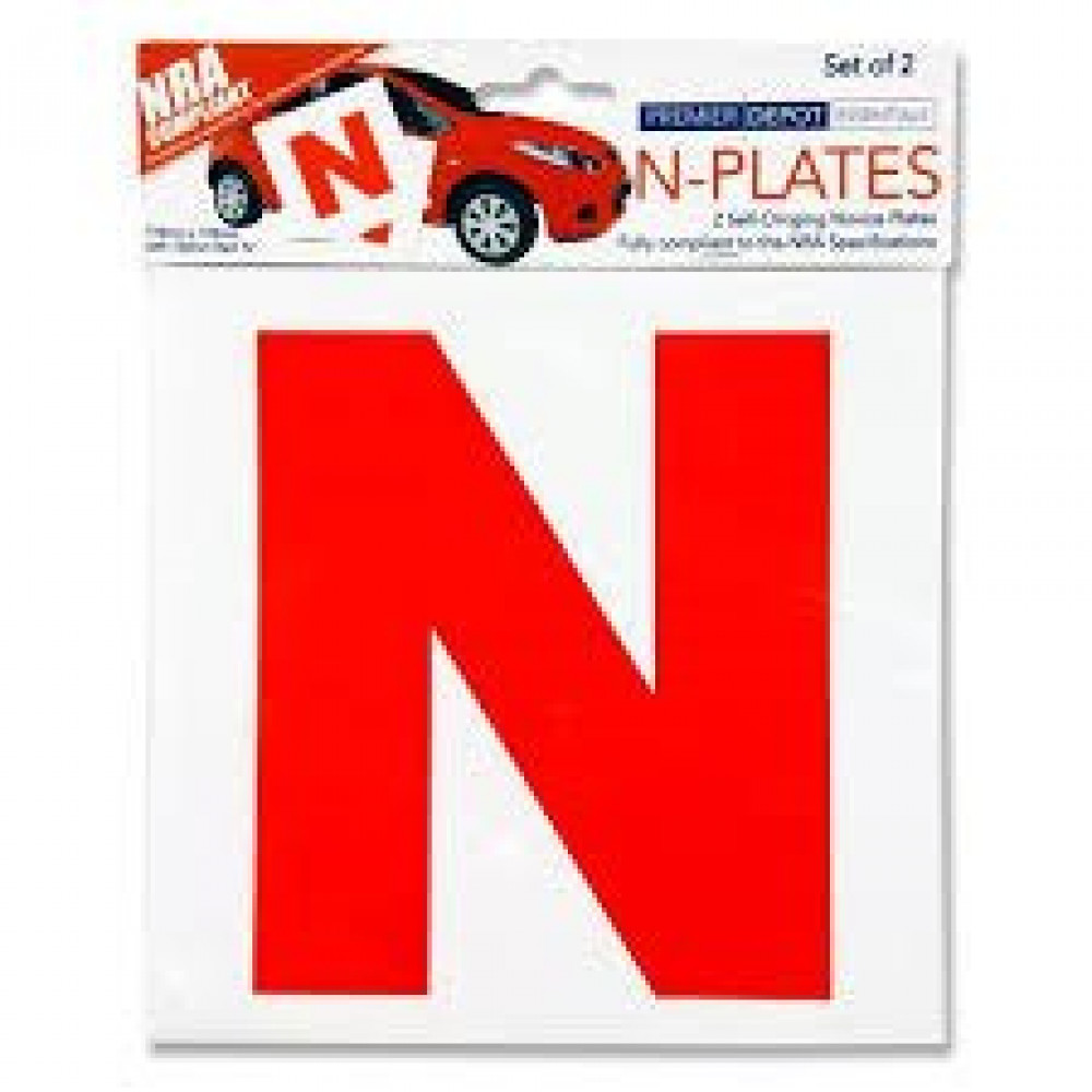 N Plates 2Pk Premier