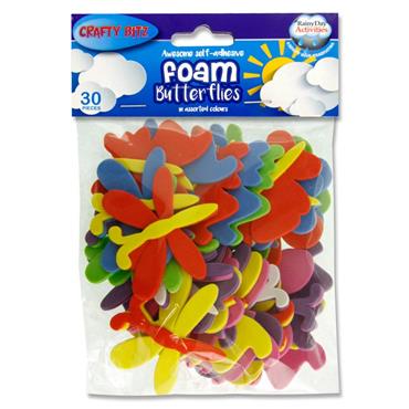 Foam Stickers Pk 30