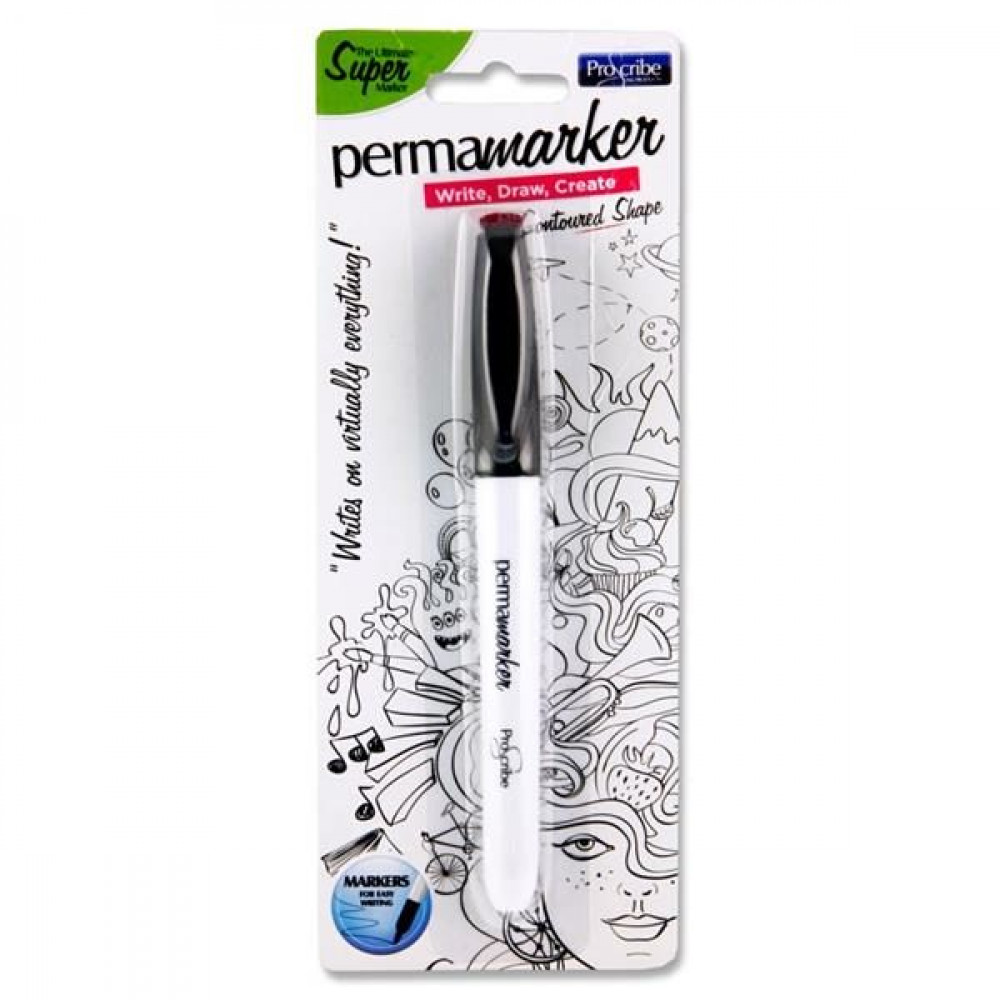 Permanent Marker Carded Single Proscribe