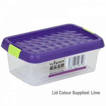 Clip Box With Lid 400Ml