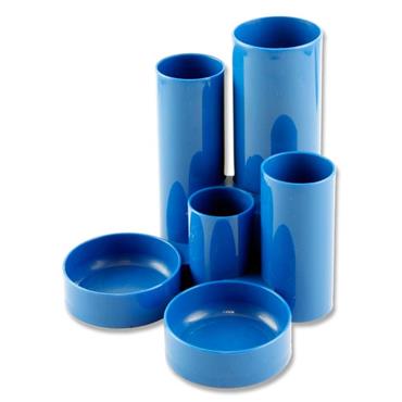 Desk Tidy Tube Blue