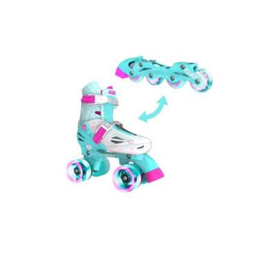 NEON COMBO SKATES TEAL (UK 11-1)