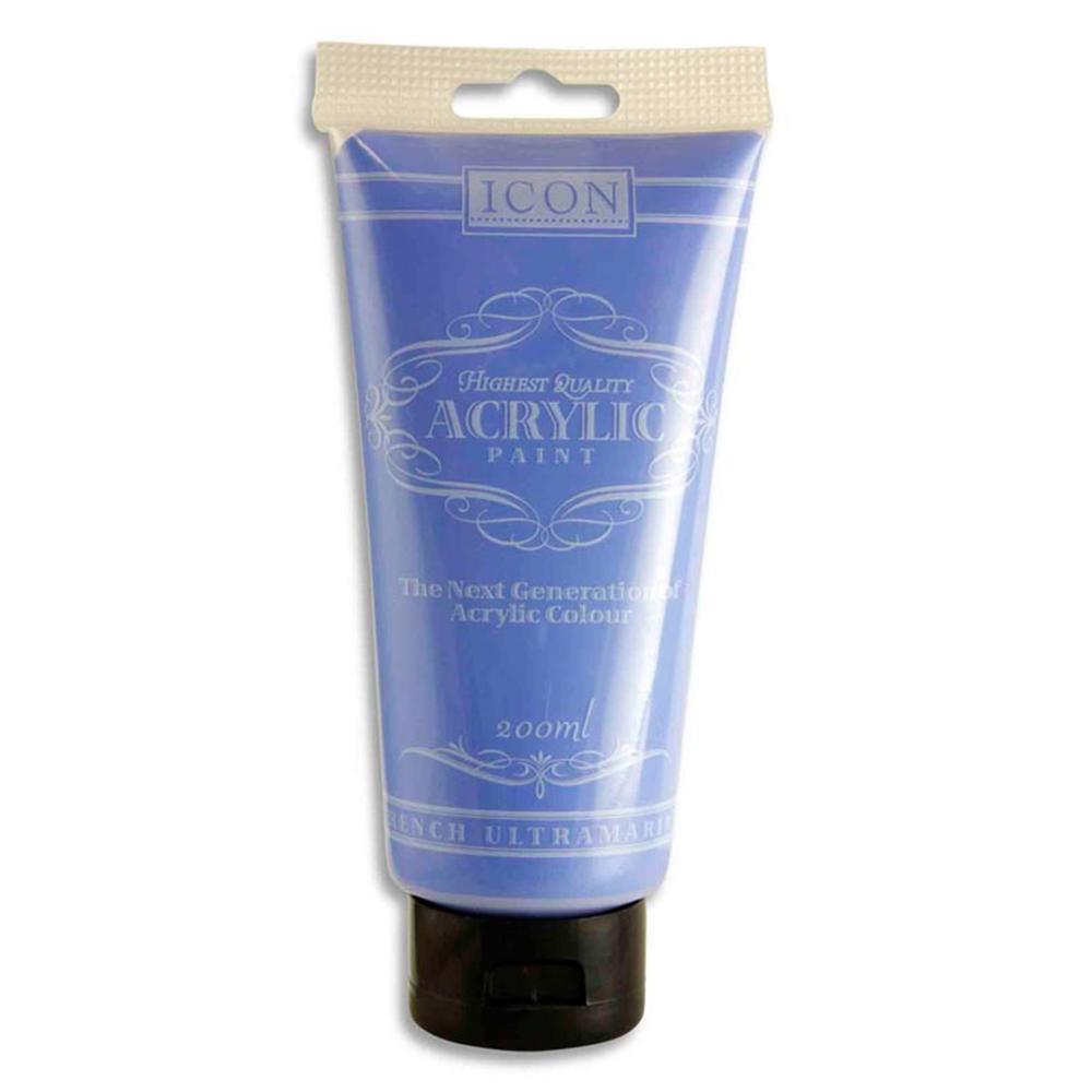 French Ultramarine Blue Acrylic Paint 200Ml