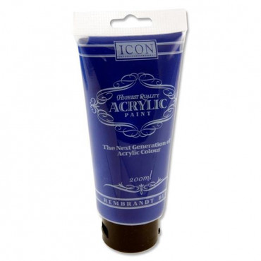 ACRYLIC PAINT 200ML REMBRANDT BLUE