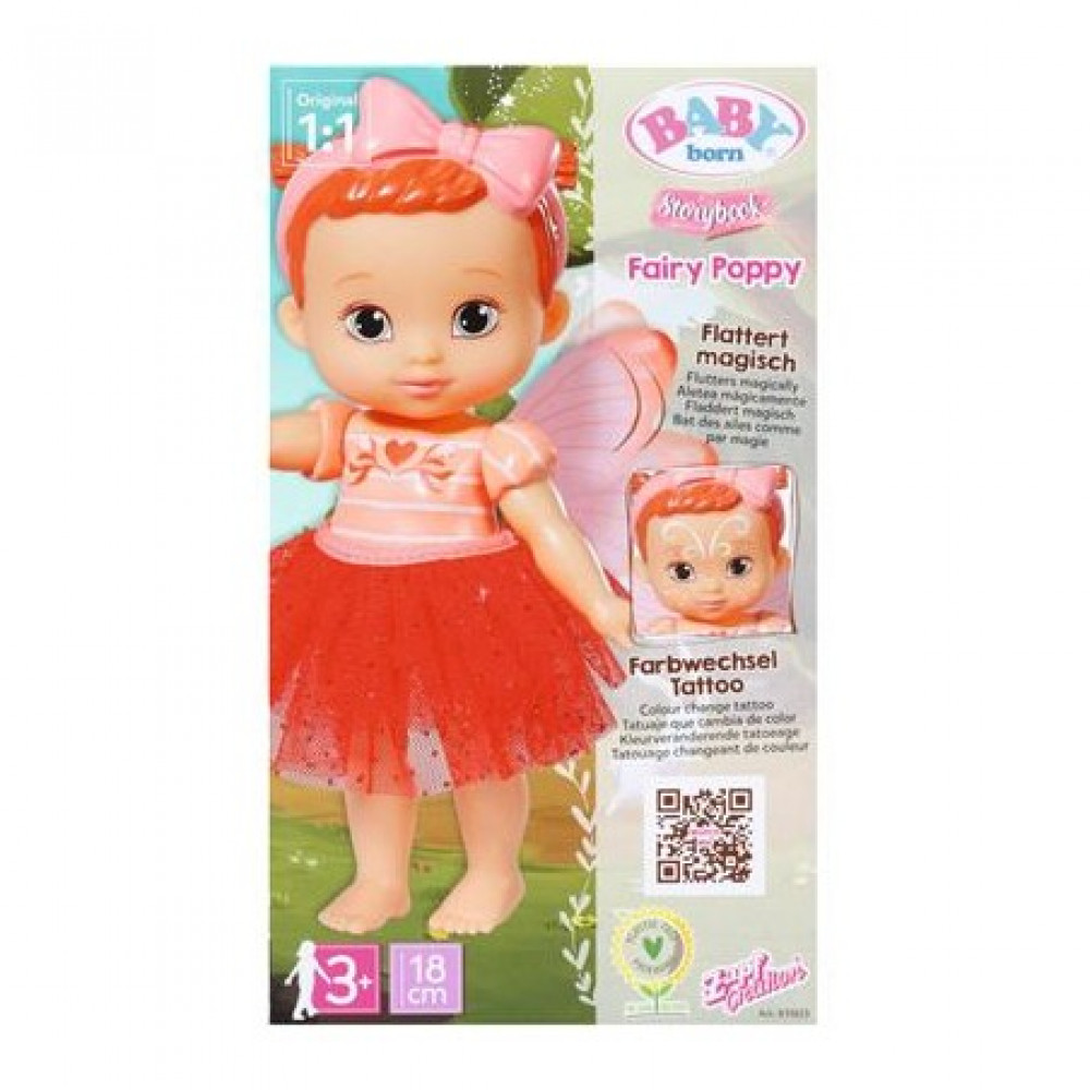 BABY born Storybook Fairy Poppy 18cm