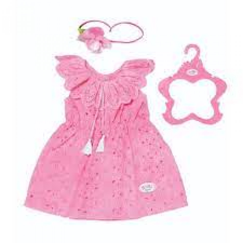 BABY BORN TRENDY FLOWERDRESS 43CM